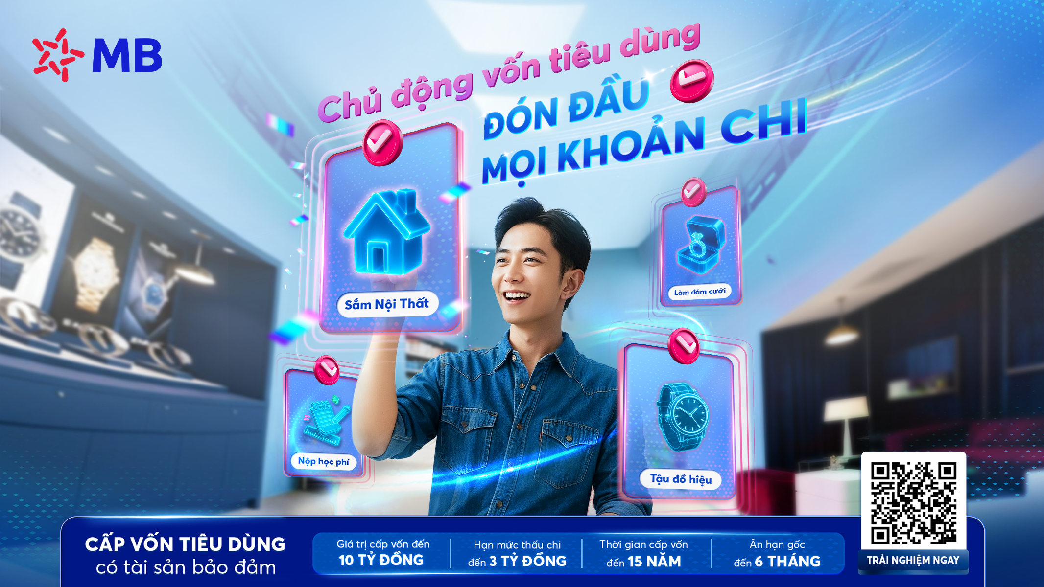 Cho vay tiêu dùng có tài sản đảm bảo