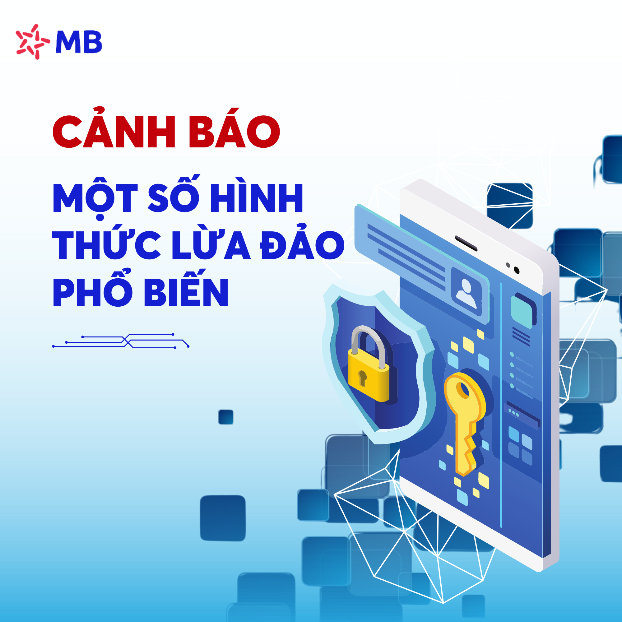 Hình minh họa bài viết: MB cảnh báo các hình thức lừa đảo phổ biến