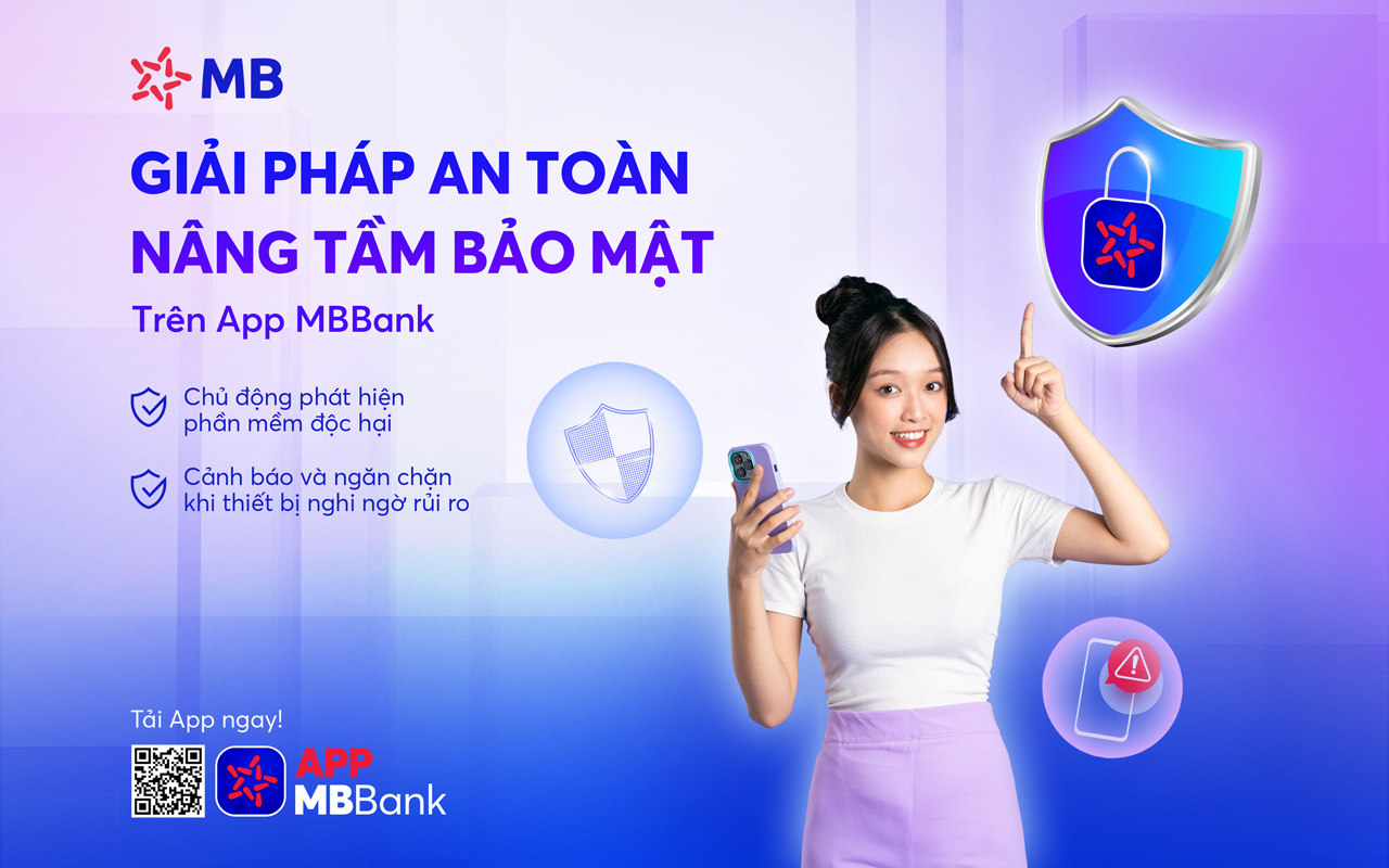 Hình minh họa bài viết: App MBBank chủ động chặn phần mềm độc hại chiếm quyền trên điện thoại