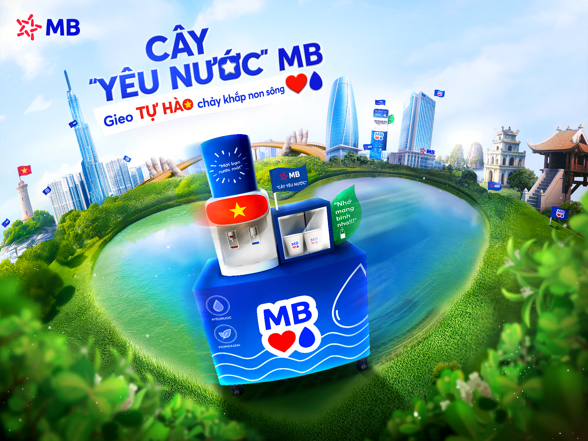 Hình minh họa bài viết: Cây “yêu nước” MB: tiện ích nhỏ cho sức khỏe, hành trình lớn cho trải nghiệm khách hàng